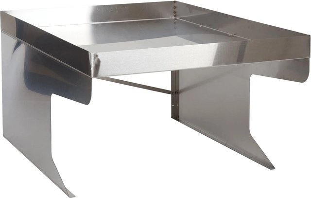 PROREGAL Mähroboter-Garage XL mit Pflanzkasten aus Edelstahl in Metall, H x B x T: 100 x 47 x 70 cm - Bild 1
