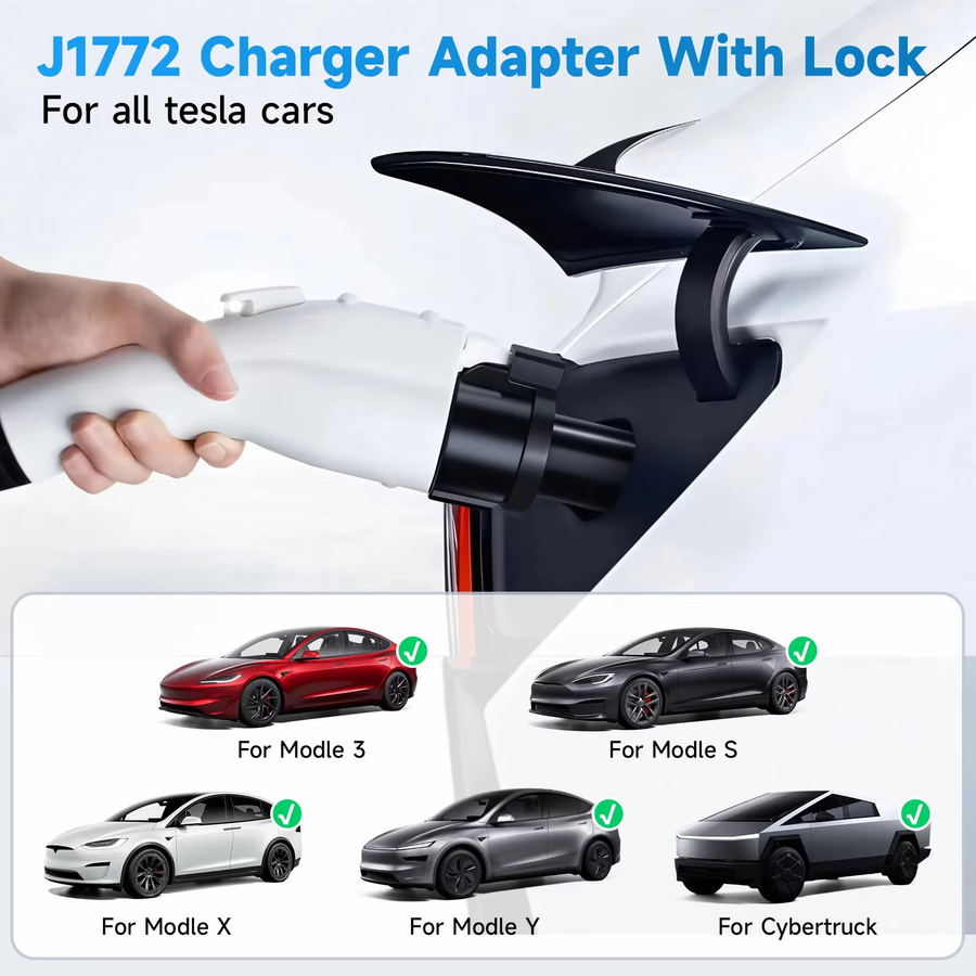 CNSPEED Adapter für Tesla Modell X Y 3S Elektrofahrzeuge Typ 1 J1772 Ladestecker Umwandlung - Bild 4