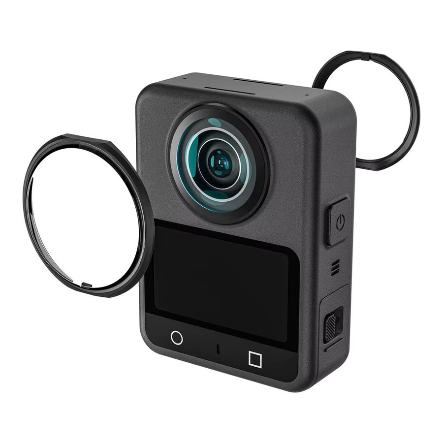 DJI OSMO 360 Panorama Kamera Schutz Abdeckung in Schwarz für staubdichten Anti-Scratch Objektivschutz - Bild 3