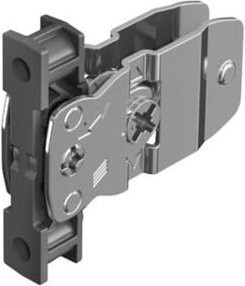 Hettich AVANTECH YOU Frontbefestigung H101 SE21450 zum Anschrauben in Silber - Bild 1