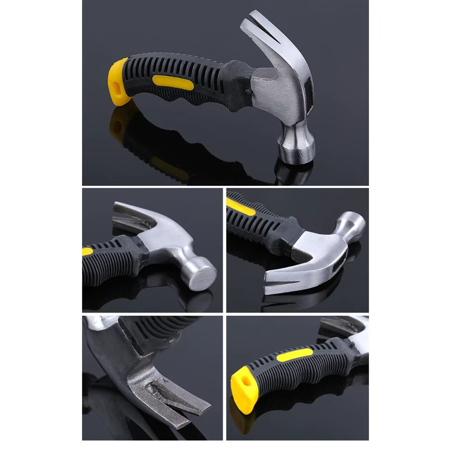 PMMJ Multifunktionaler Mini-Ramshorn-Hammer, 160 mm Länge, tragbares Werkzeug für Tischlerei und Reparaturen - Bild 5