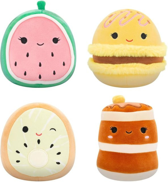 Jazwares Squishmallows Food Squad, Plüschfigur, 4er Pack - Bild 1