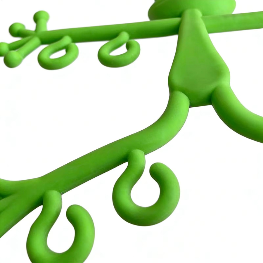Grüner Frosch Pflanzenständer als Kletterhilfe für Pothos im Innen- und Außenbereich, Farbe: Grün - Bild 4