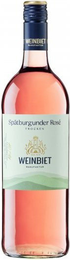 Weinbiet eG Spätburgunder, Roséwein, trocken, 2025, 1 l - Bild 1