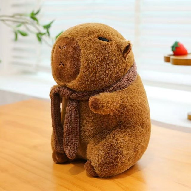 Yiran toy Capybara Plüschtier, 25cm, ab 14 Jahren - Bild 1