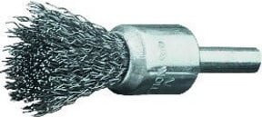Lessmann Pinselbürste mit INOX-Draht 0,30 mm in Silber aus Edelstahl, Typ 10X80 - Bild 1