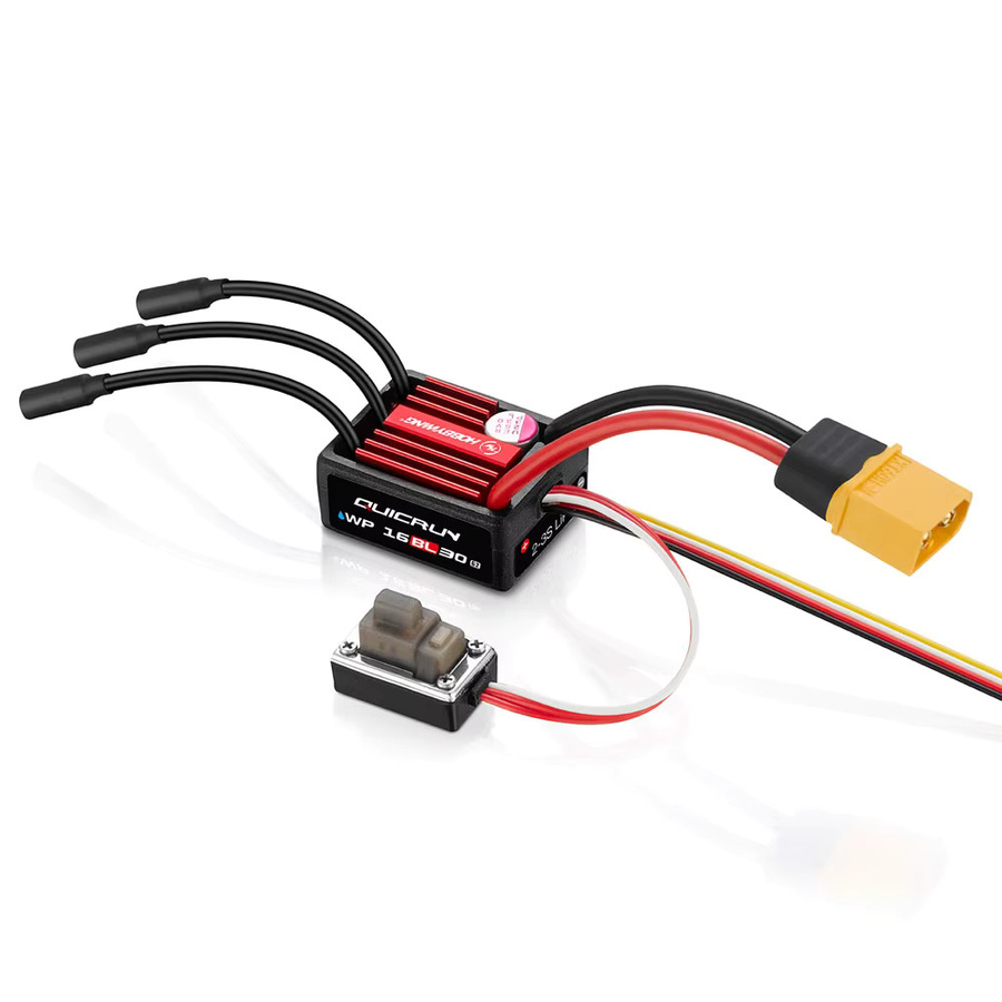 Hobbywing QuicRun-WP-16BL30 G2 ESC & 2435SL G3 Motor, Set / Bundle - Bild 2