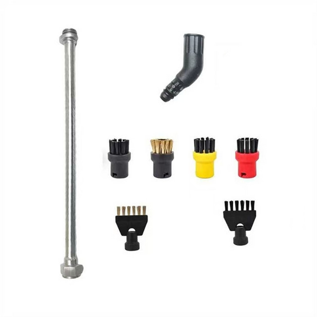 Karcher A78E-M12 Adapter-Konvertierungs- und Dampfbürsten-Set mit 8 Stück als Ersatzzubehör - Bild 1