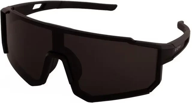 Black Moon Sonnenbrille, Wrap, Vollrand, Unisex, Schwarz, Kunststoff - Bild 1