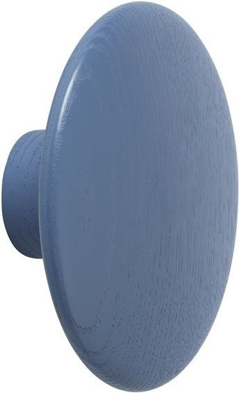 Muuto Dots Wood Distributed Point Hooks aus Holz in Blau, Lackiert - Bild 1