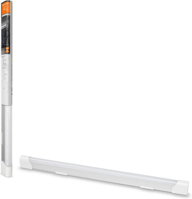 Ledvance LED-Lichtleiste Value Batten in Silber aus Aluminium, B/H/T: 63,4 x 4,4 x 2,9 cm - Bild 1