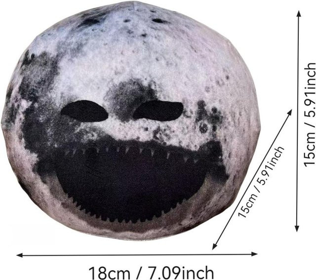 Yiran Health & Beauty Der Mond ist aufgewacht Plüschkissen, Plüschtier, ab 14 Jahren - Bild 1