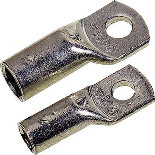 LAPP Rohrkabelschuh KRT 16/8 180 Grad 16mm² aus Messing in Silber, 100 Stück - Bild 1