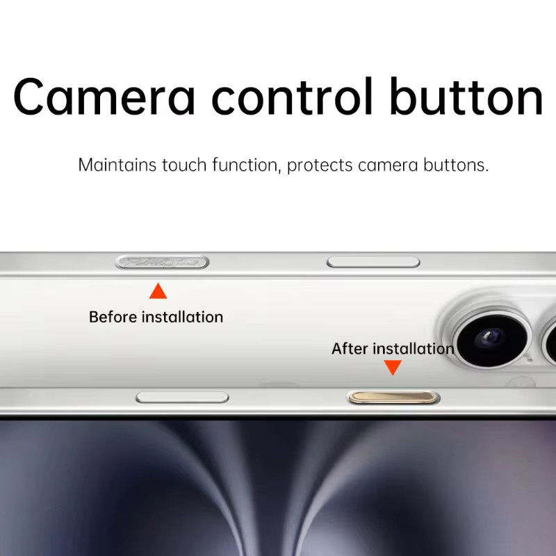 MagSafe Metallschutzhülle mit Kamera-Steuerungs-Capture-Taste für Apple iPhone 16 Pro Max und iPhone 16 Pro Max Plus in Schwarz - Bild 3
