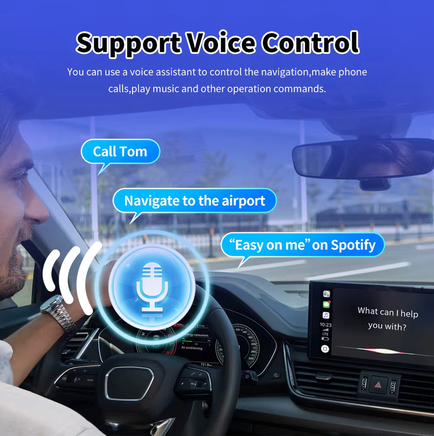 Kabelloser CarPlay und Android Auto Adapter Smart Mini Box Plug-and-Play für Nissan - Bild 2