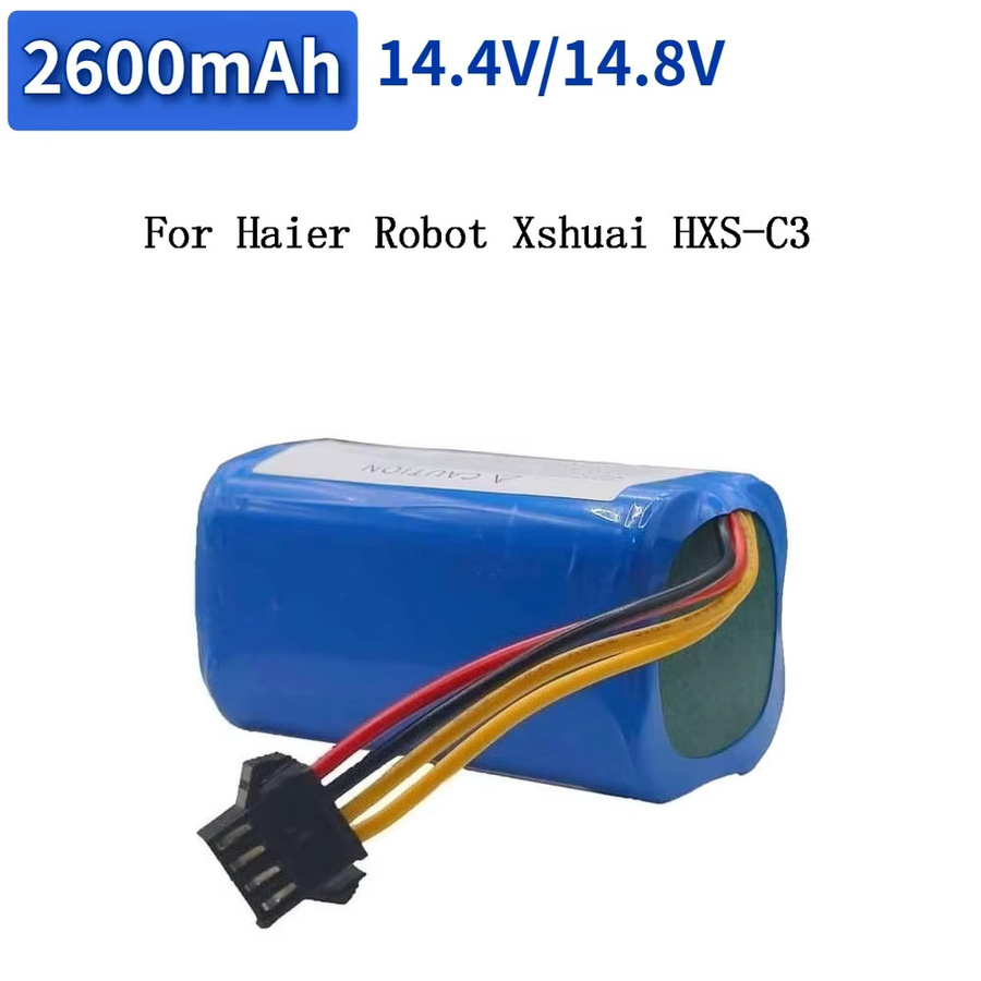 Lithium-Akku 2600 mAh für ILIFE A4 Conga Excellent 990 und Haier Xshuai HXS-C3 Roboterstaubsauger, 14,4 V / 14,8 V - Bild 2