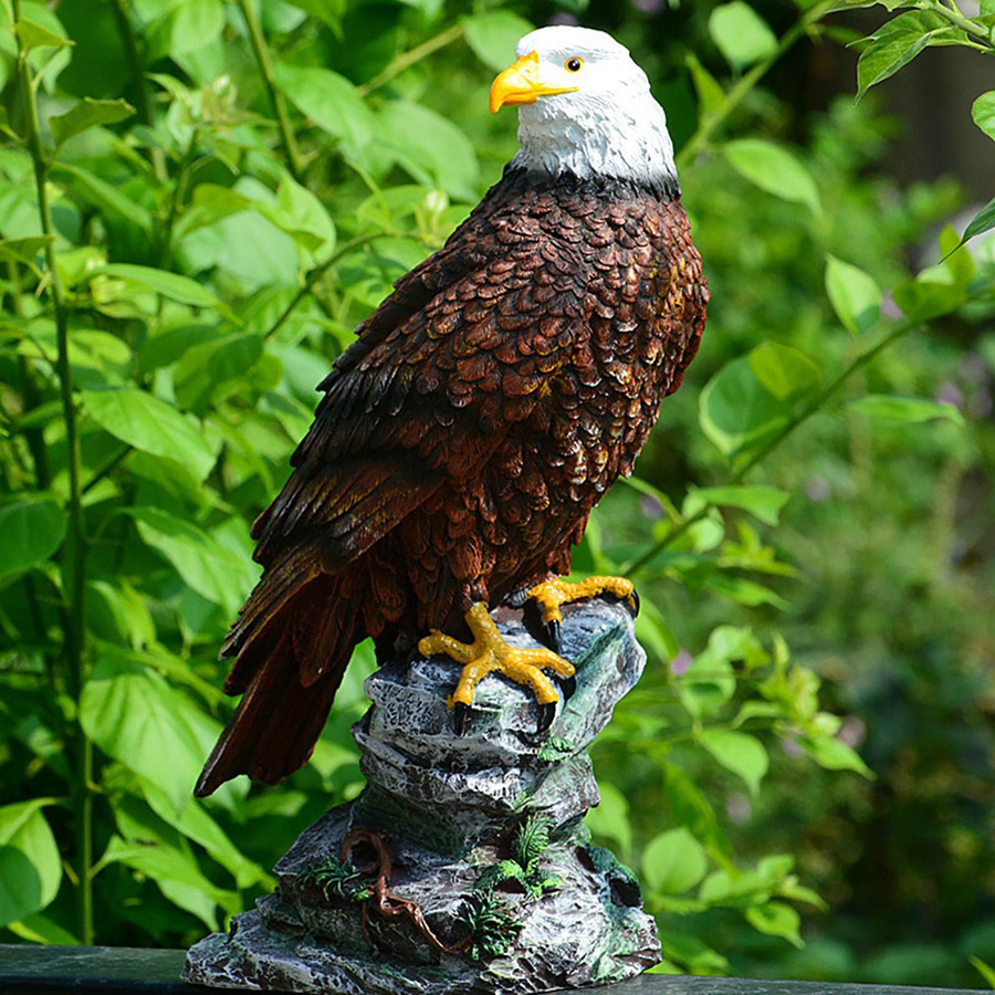 mfySpace Gartenstatue Marienkäferform aus Kunstharz als Außenskulptur für Rasen und Gartendekoration - Bild 2