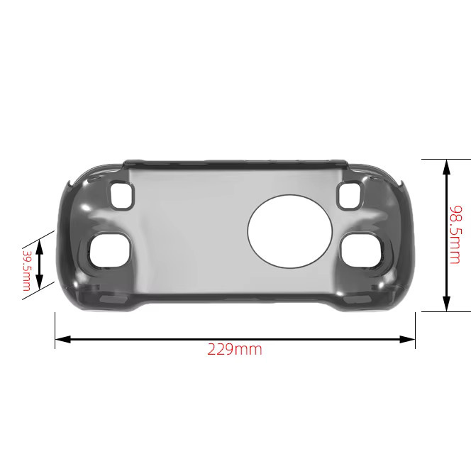 Transparente und kratzfeste TPU-Schutzhülle für deine AYANEO KONKR Pocket Spielekonsole - Bild 4