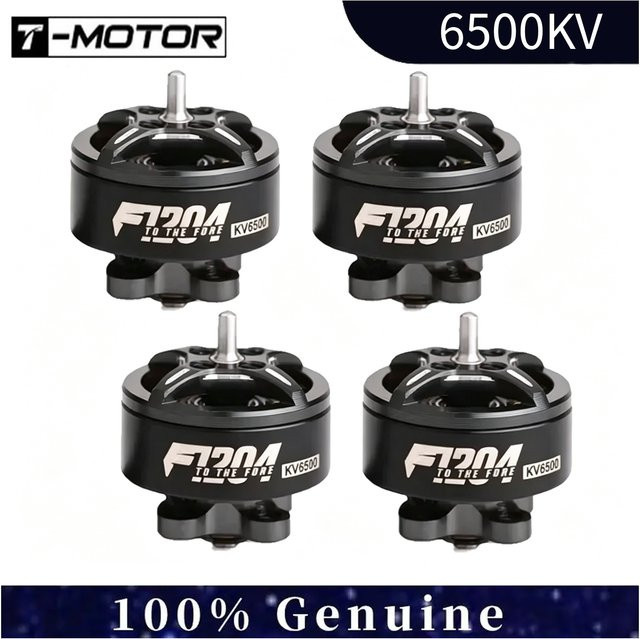 T-MOTOR F1204 Mikro-Brushless-Motor für 2,5-Zoll bis 3-Zoll Toothpick Cinewhoop FPV Racing Drohnen, Farbe: Schwarz - Bild 1