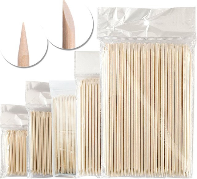 JEARLYU Häutchen Pusher Sticks, 100 Stück, Unisex - Bild 1