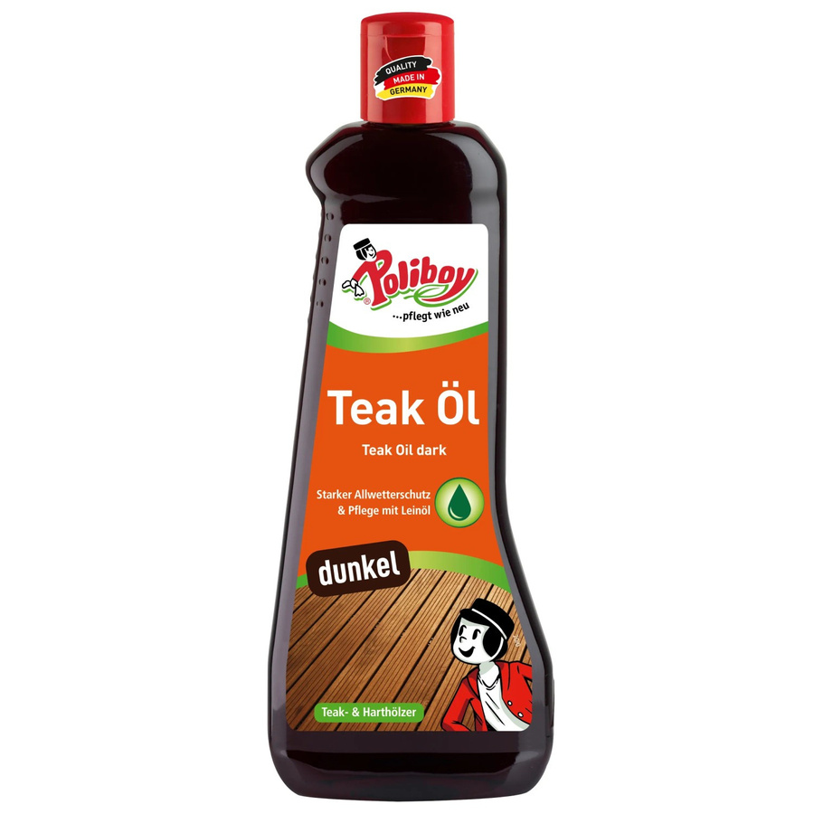 Poliboy Teak Öl in Braun, 500 ml - Bild 2