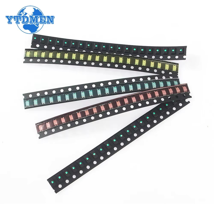 YTDMEN 100 Stück SMD LED 1206 DIY Elektronik-Kit in Weiß und Multicolour - Bild 2