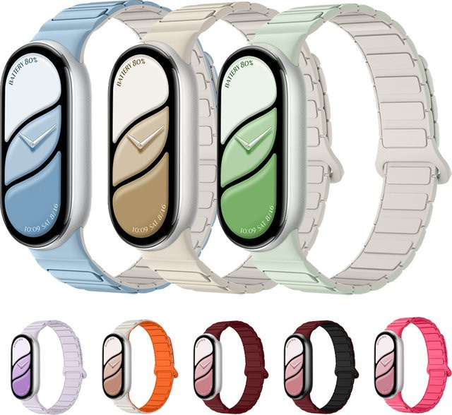 OAKCHARM Uhrenarmband Silikon, Bicolor, Unisex - Bild 1