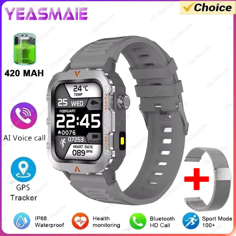 Ola Esporte Smartwatch, GPS, Herzfrequenz, Schwarz, Silikon, Herren - Bild 7