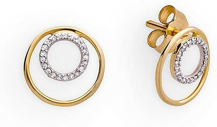Palido Ohrschmuck, 585 Gold, Diamant, Zirkonia, Unisex - Bild 1