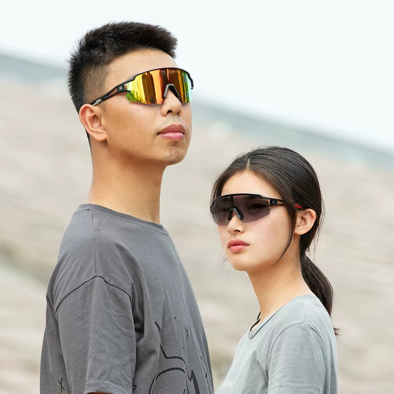 ROCKBROS Sonnenbrille, Vollrand, black, unisex, Kunststoff - Bild 2