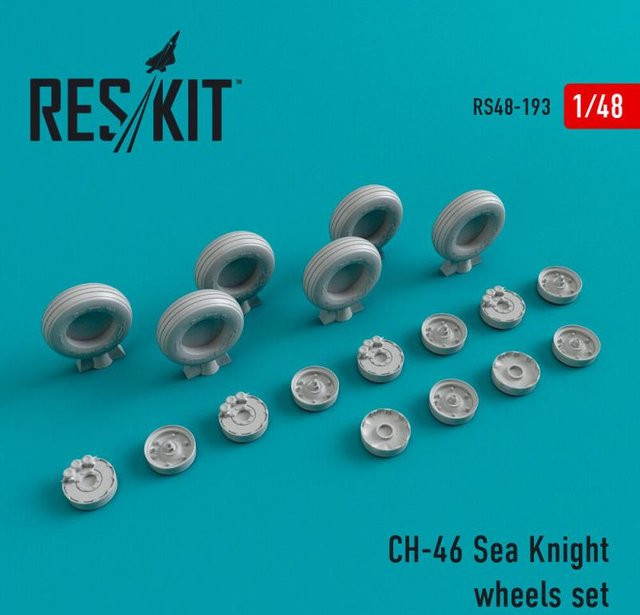 ResKit Models CH-46 Sea Knight Wheels set - Bild 1