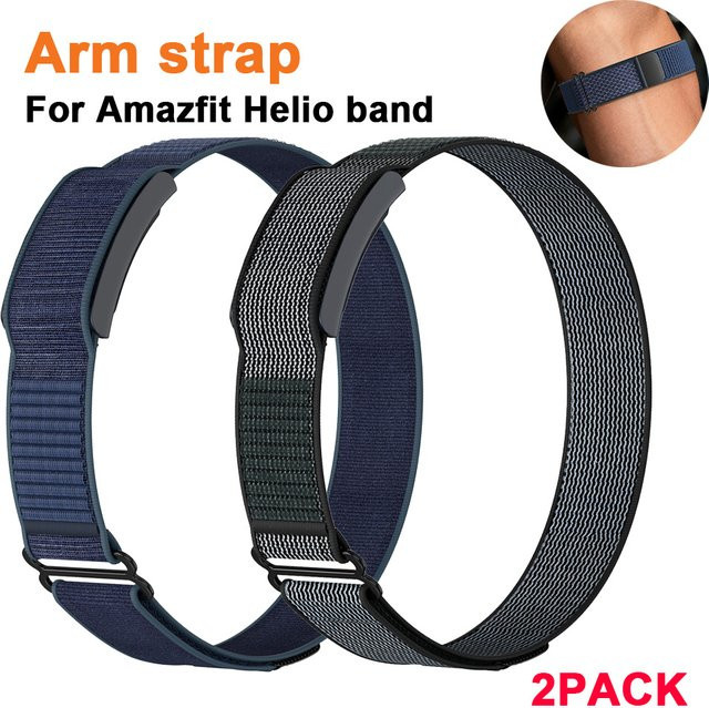 EIMO Uhrenarmband Amazfit Helio, Nylon, orange, Unisex - Bild 1