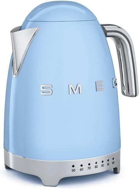Smeg Wasserkocher Blau mit Warmhaltefunktion und Automatikabschaltung 1,7 l - Bild 1