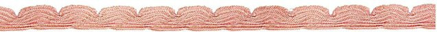 Rico Design Glitzerband Ribbon in Apricot-Rosa, Breite: 11 mm, Länge: 2 m - Bild 1