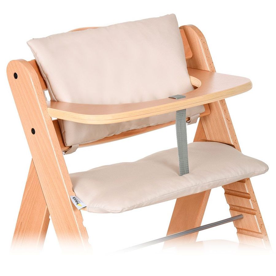 Hauck Sitzpolster Sitzverkleinerer Deluxe für Alpha Hochstuhl in Beige - Bild 1