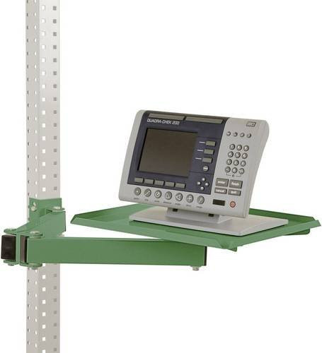 Manuflex ZB3568.6011 Ablageboard in Grün, drehbar für UNIVERSAL und PROFI, mit Doppelgelenk-Schwenkausleger, B/T: 37 x 37 cm - Bild 1