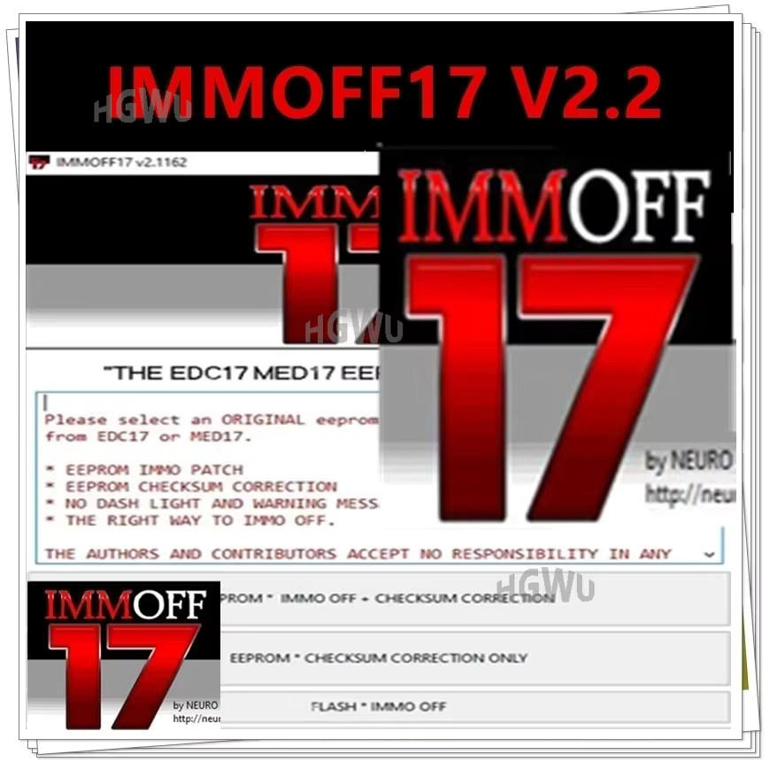 IMM OFF 17 Software für EDC 17 ECU Immo Off Programmierung - Bild 3