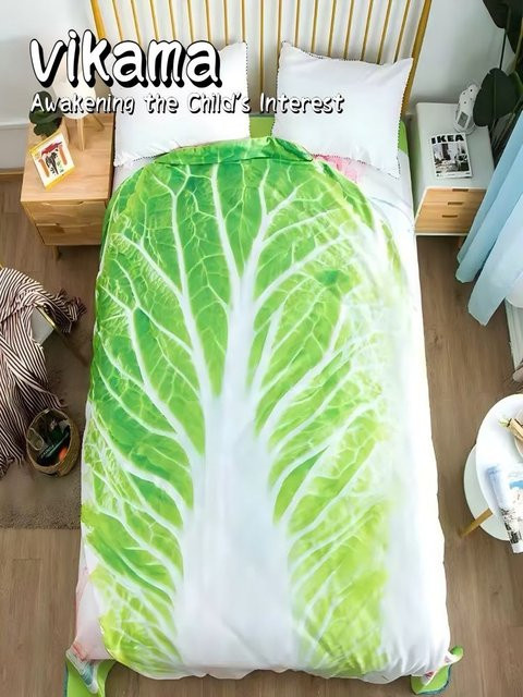 VIKAMA Kreative kohlförmige Überwurfdecke, weich und warm für Sofa, Bett oder Outdoor - Bild 1