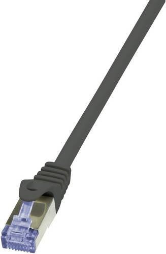 LogiLink PrimeLine Ethernet Patch-Kabel RJ-45 grau - Bild 1