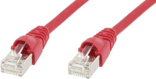 Telegärtner RJ45 Netzwerkkabel CAT 6a S/FTP Patchkabel Rot, Länge: 2,0 m - Bild 1