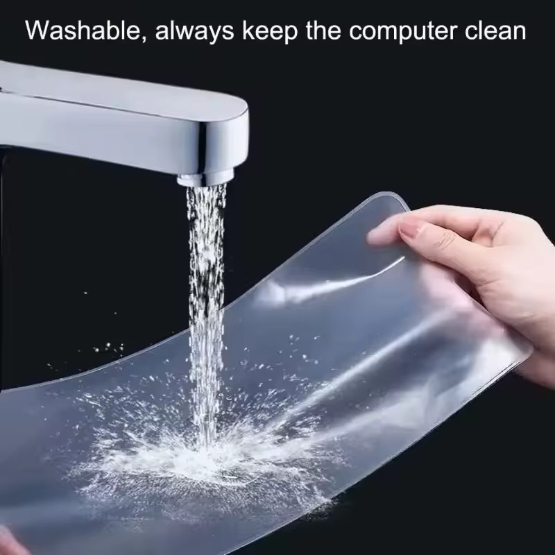Transparente Silikon Tastaturschutzfolie für Laptop und Computer zum Schutz vor Staub und Wasser, 1 oder 2 Stück - Bild 5