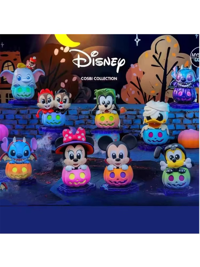 Disney Mickey Mouse and Friends Halloween Limited Cosbi Blind Box Minifigur Multicolor - Bild 4