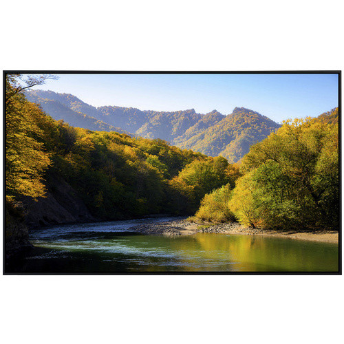 papermoon EcoHeat Infrarotheizung Herbst Gebirgswald Fluss mit Matt-Effekt in Bunt, App-Steuerung und Überhitzungsschutz - Bild 2