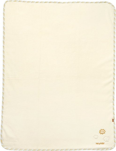 Fehn Kuscheldecke Baby Love Schaf in Beige, B/T: 100 x 75 cm - Bild 1