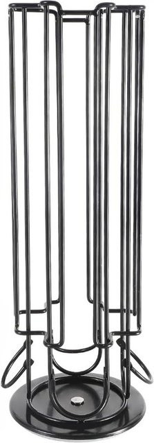 FEB.WIND Karussellhalter für Kaffeekapseln aus Metall, schwarz, rotierend, für 28 Kapseln, Höhe: 32,0 cm, Breite: 11,5 cm - Bild 1