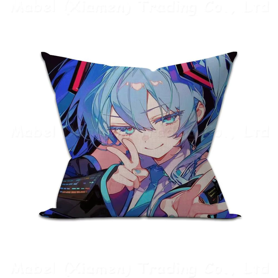 Beast Kingdom Kissenbezug Anime Hatsune Miku Multicolour B/H: 45 x 45 cm - Bild 6