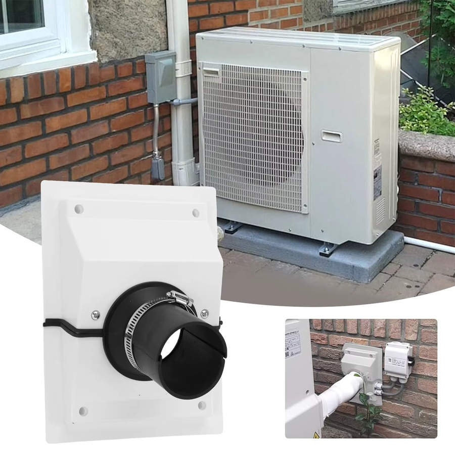 Fdit HVAC Wandpenetrationslinien-Set mit weicher Dichtung für Klimaanlagen in Weiß - Bild 4