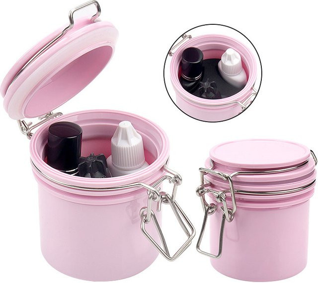 myaokue-up Wimpernkleber Lagerung Behälter, Damen, glänzend - Bild 1