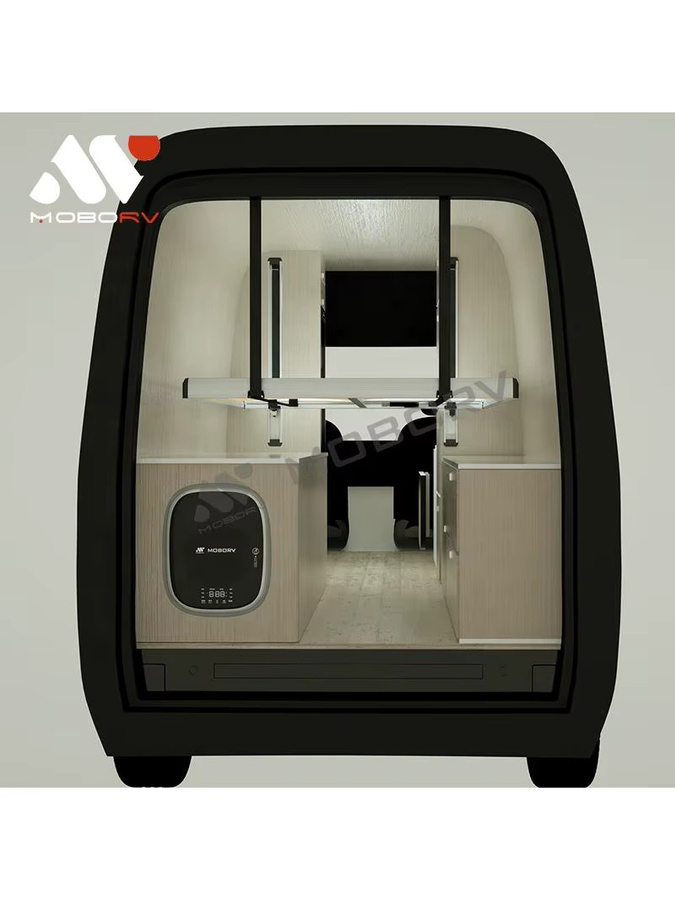 MOBORV Camper Van Umbau-Kit Leichtgewicht-Schrank für Sprinter Crafter MAN IVECO als DIY Flachpack-Küche aus Sperrholz - Bild 5