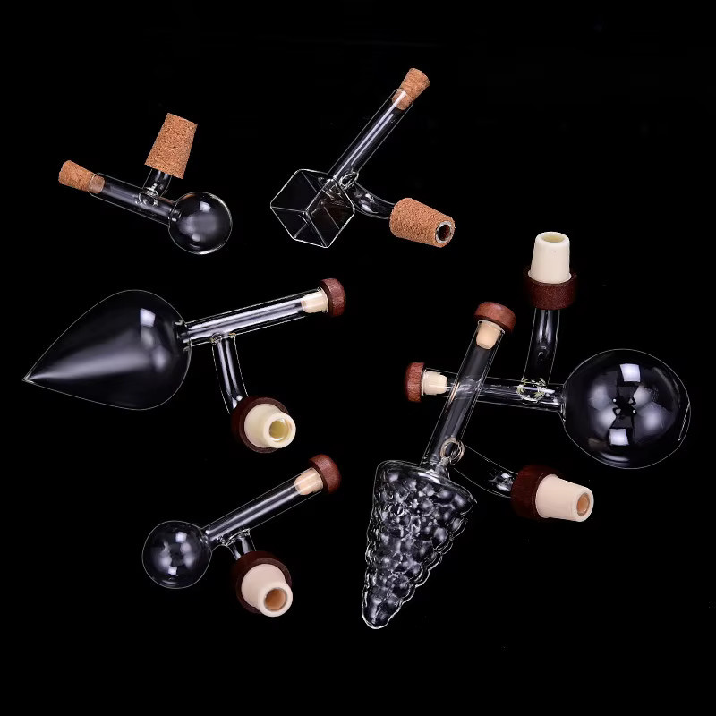 JUSTINLAU Weinbelüfter und Ausgießer aus Borosilikatglas, transparent, 18 ml - Bild 2